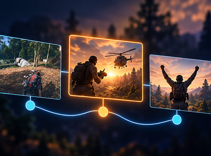A story emerging from gameplay
